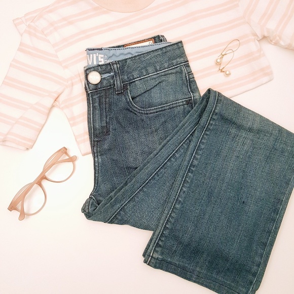 Levi's 854 Straight Leg Medium Wash Jeans - Picture 1 of 2